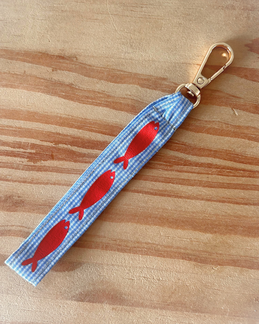 Porte-clé dragonne - Poisson